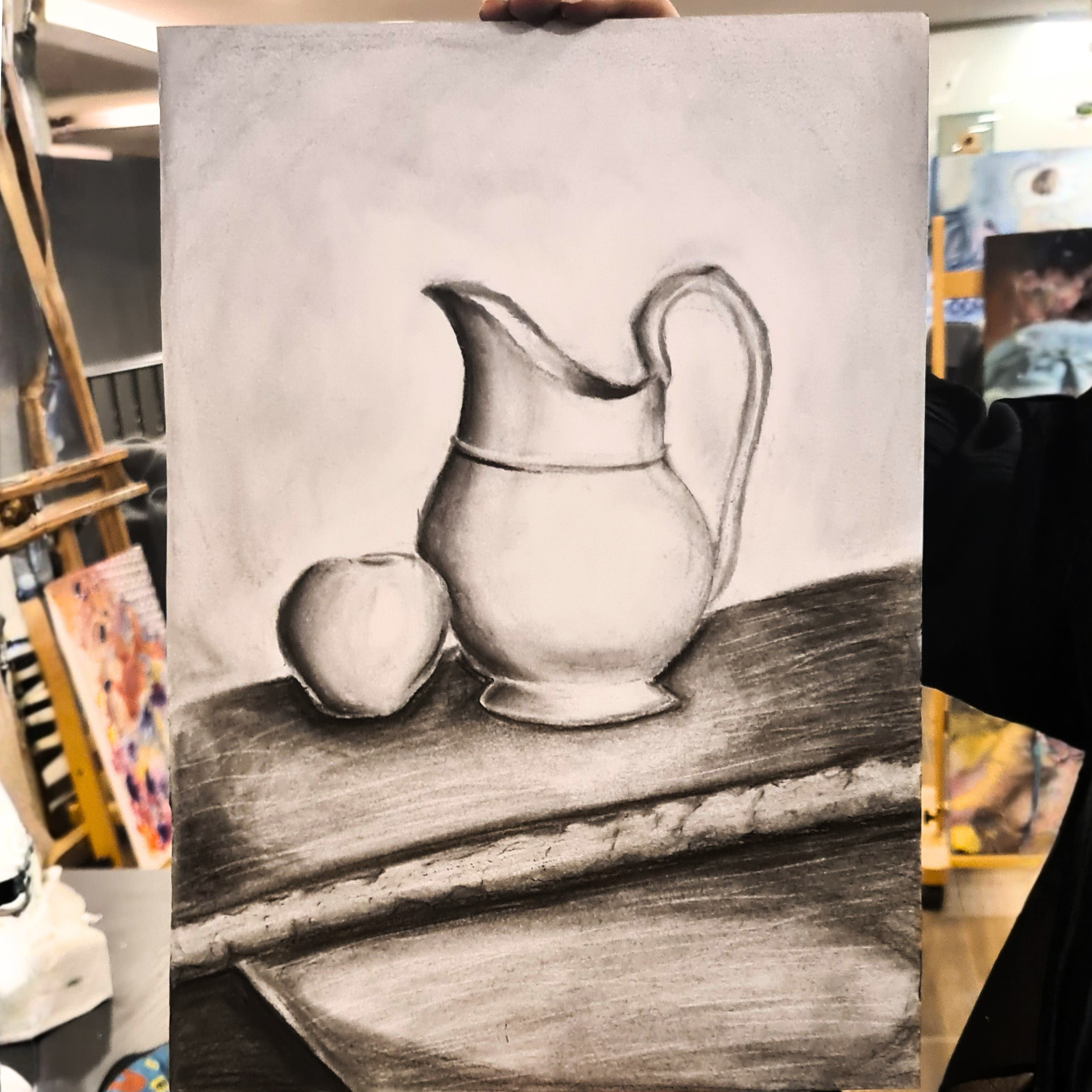 الرسم بالفحم